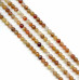 265-1302 Natural Carnelian <br>10mm S-Corrugated Round