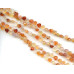 265-1334 Natural Carnelian <br>10mm Flower