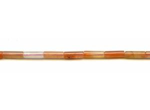 Natural Carnelian 4x13 Tube