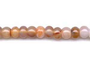 Natural Carnelian 14mm Rondell