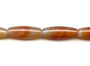 Natural Carnelian 14x40 Oval Rice