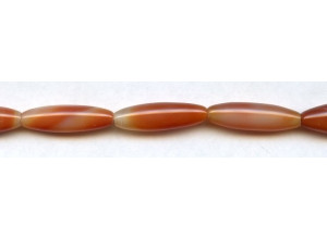 Natural Carnelian 9x29 Oval Rice