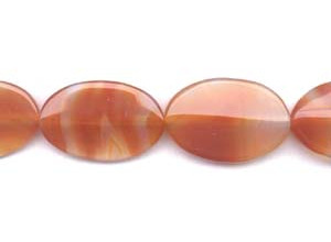 Natural Carnelian 24x35 Ridged Marquise