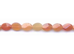 Natural Carnelian 10x14 Faceted Flat Oval