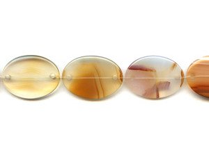 Natural Carnelian 20x28 Flat Oval