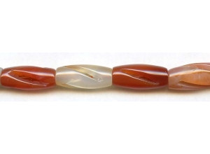 Natural Carnelian 11x26 Carved Oval