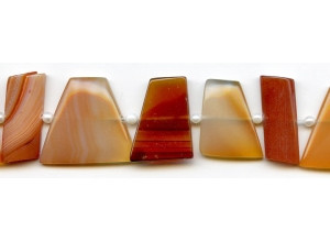 Natural Carnelian 26x Trapezoid