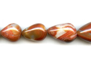 Natural Carnelian 17-23x Teardrop