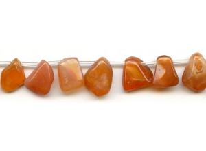 N. Carnelian 14-20x Nugget Drop