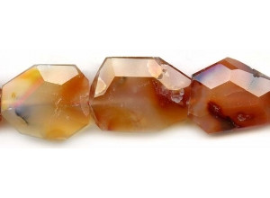 Natural Carnelian 22-32x Faceted Slab