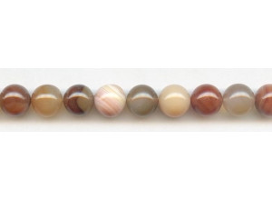 Natural Carnelian 11-12mm Round