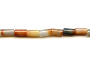 Natural Carnelian 7x13 Tube