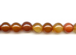 Natural Carnelian 14-15mm Round