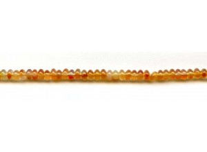 Natural Carnelian 5mm Rondell