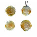 265-1788 N Carnelian <br>35-40mm Flower Pendant