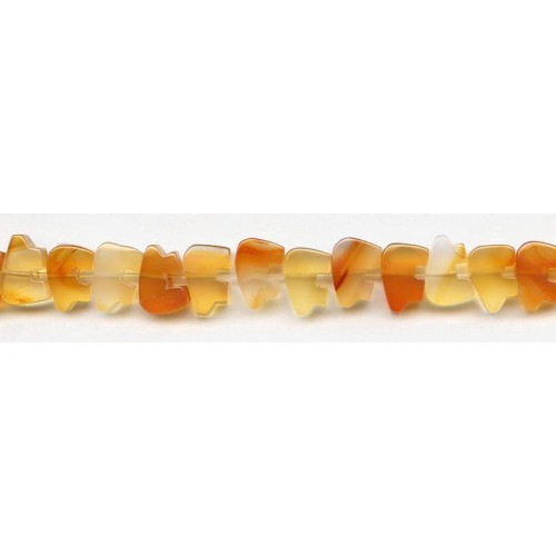 265-1803 Natural Carnelian <br>12x8 Bear