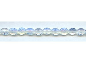 Opalite 8x10 Faceted Flat Oval