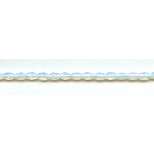 267-1034 Opalite <br>5x7 Faceted Oval Rice