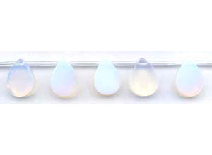 Opalite 13x18 Flat Pear Drop