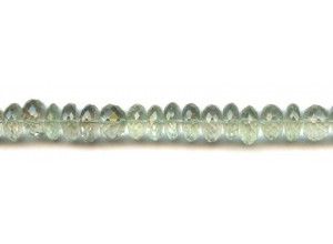 Green Amethyst 11mm Faceted Rondell