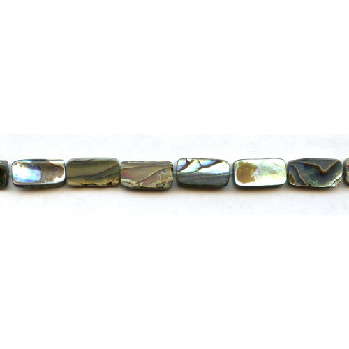 275-1055 Abalone <br>8x15 Flat Rectangle