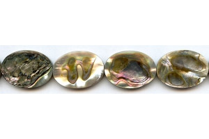 Abalone 18x25 Flat Oval