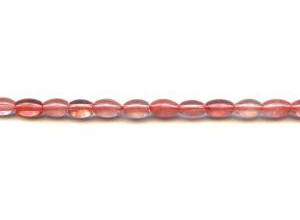 Cherry Quartz 6x9 Oval Rice