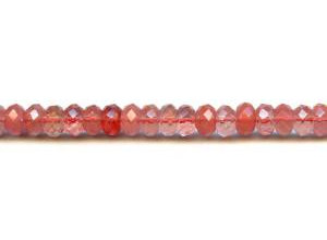 Cherry Quartz 10mm Faceted Rondell