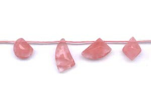 Cherry Quartz 12x Fancy Briolette