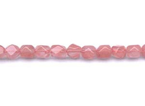 Cherry Quartz 8x10 Faceted Nugget