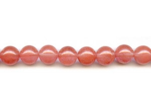 Cherry Quartz 12mm Round