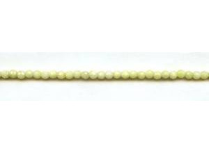 Lemon Jade 4mm Faceted Round