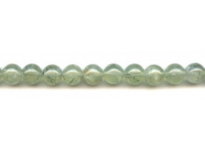 Green Tourmalinated Quartz 10mm Round