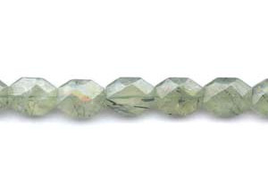 Green Tourmalinated Quartz 14x18 Faceted Slab