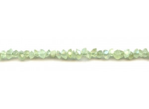 Green Tourmalinated Quartz 7x Faceted Chips