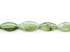 Green Tourmalinated Quartz 10-13x Puffy Marquise