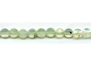 Green Tourmalinated Quartz 10mm Faceted Coin