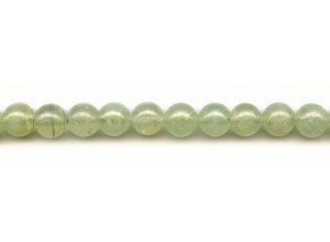 Green Tourmalinated Quartz 10mm Round