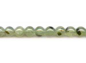 Green Tourmalinated Quartz 12mm Round