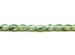 Green Tourmalinated Quartz 7x11 Oval Rice