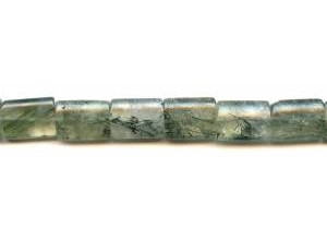 Green Tourmalinated Quartz 13x17 Oval Tube