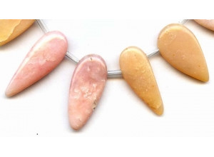 Pink Opal 20-48x Flat Pear Drop