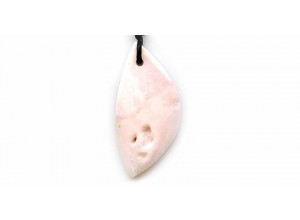 Pink Opal 45x22 Pendant