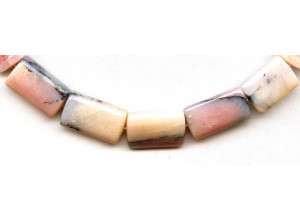 Pink Opal 10-12x Flat Rectangle