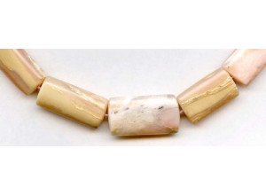 Pink Opal 10-14x Flat Rectangle