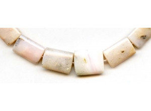 Pink Opal 10-16x Flat Rectangle