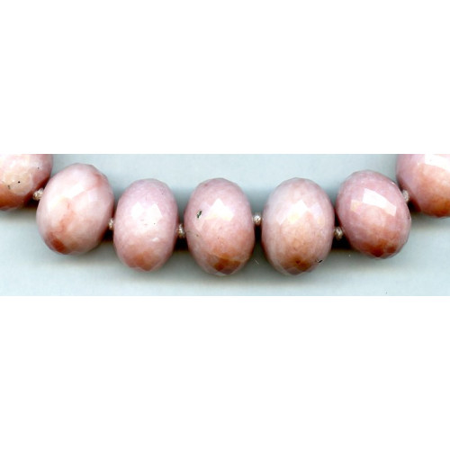 282-1259 Pink Opal <br>16-22x Faceted Rondell