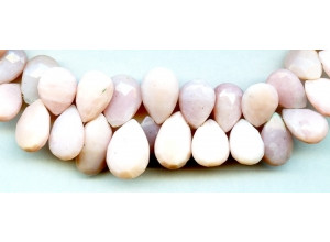 Pink Opal 13-17x Flat Pear Briolette