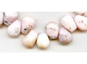 Pink Opal 18-20x Flat Pear Briolette