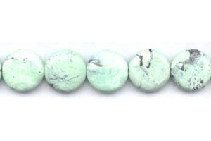 Variscite 20mm Dime